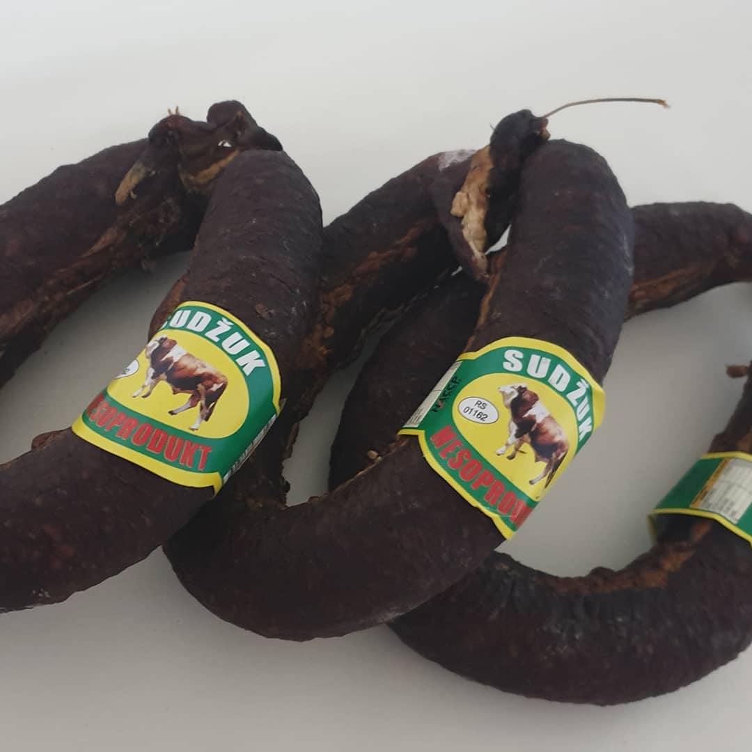 Govedja kobasica (sudžuk)